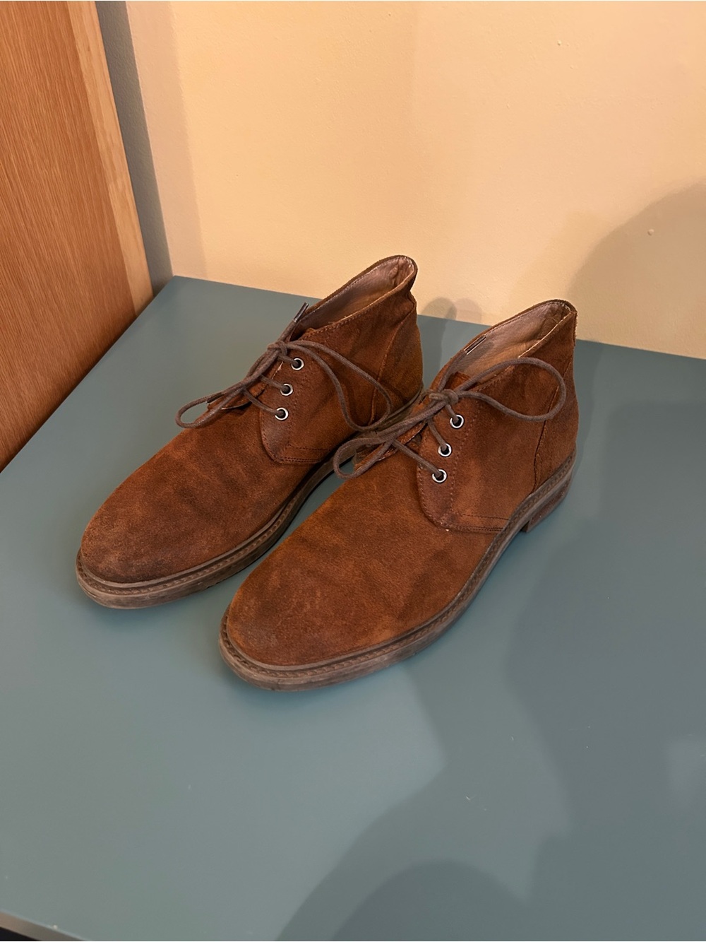 1901 - Nordstrom Brown Suede Chukka Boots Size 8